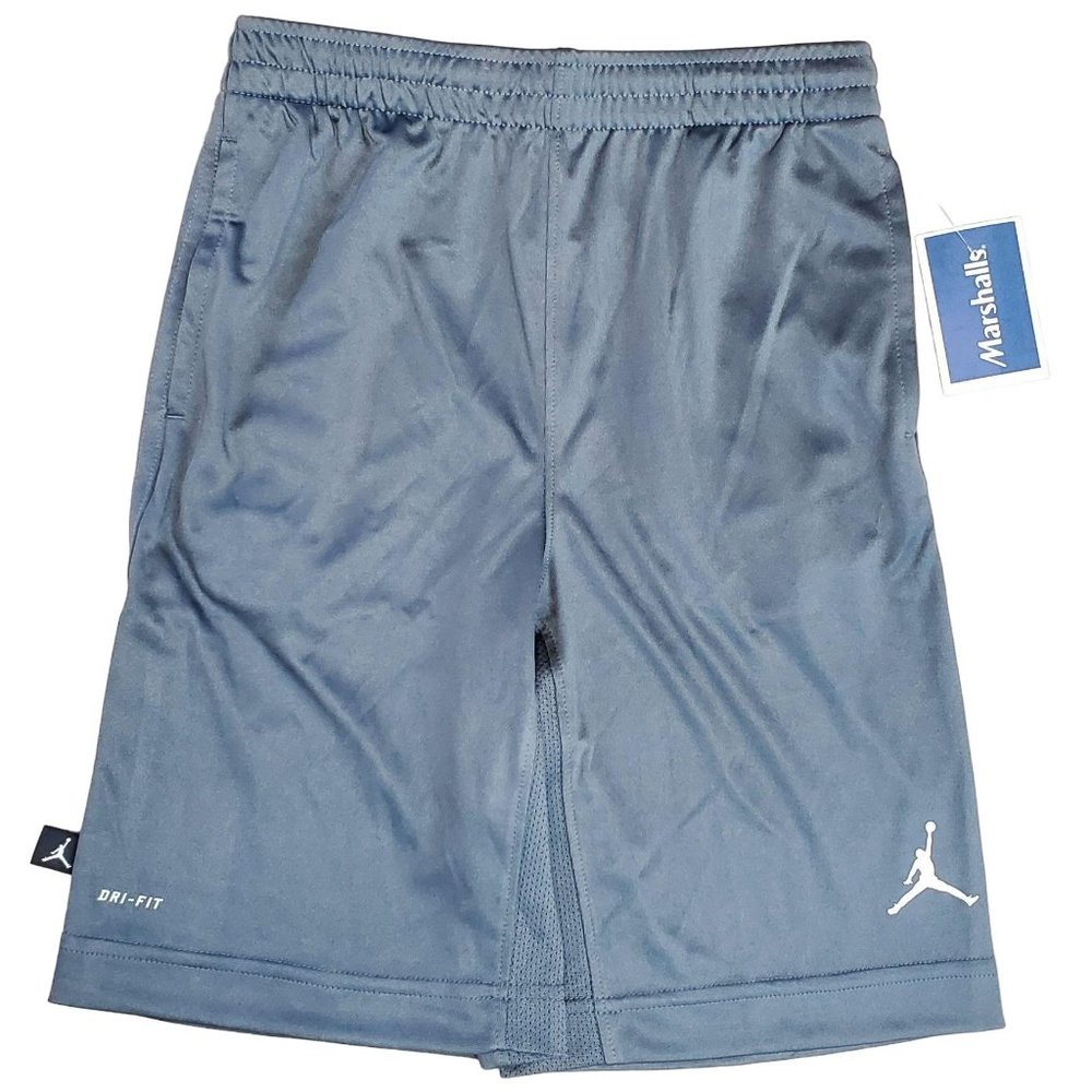 Jordan Dri-Fit Athletic Shorts Size 7 Grey